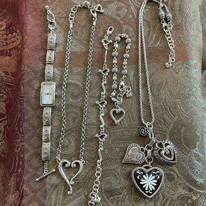 Brighton Bundle 5 Pieces Necklace, Bracelet&Watch